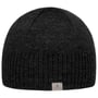 Beanie Fine Rip Merino by Lierys antracite
