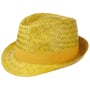 Chapéu de Palha Valencia Trilby by Lipodo amarelo