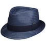 Chapéu de Palha Málaga Trilby by Lipodo azul