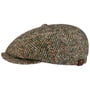 Boné Hatteras Herringbone by Stetson bege