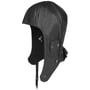 Gorro de Aviador Couro Nappa by Lierys preto