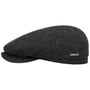 Boné Plano Belfast Classic Wool by Stetson preto - cinzento