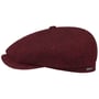 Boné Plano Hatteras Classic Wool by Stetson vermelho escuro