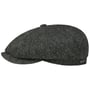 Boné Plano Hatteras Classic Wool by Stetson cinzento - preto