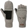 Luvas de Lã Haakon Fingerless by Barts cinzento