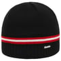 Gorro Masculino Mountain by Eisbär preto - vermelho
