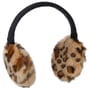 Aquecedores de Orelha Plush Leopardo by Barts bege