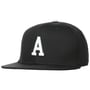 Boné Snapback A Letter preto
