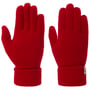 Luvas de Malha com Caxemira by Roeckl vermelho escuro