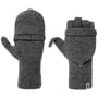 Luvas com Caxemira Fingerless by Roeckl cinzento