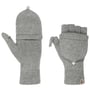 Luvas com Caxemira Fingerless by Roeckl cinzento claro
