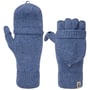 Luvas com Caxemira Fingerless by Roeckl azul