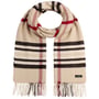 Cachecol com Franjas Cashmink Oversize by Fraas camel