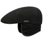 Boné Plano Texas Wool Ear Flaps by Stetson preto