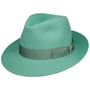 Chapéu Masculino 50 Gramas Fedora by Borsalino verde menta