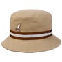 Chapéu de Algodão Stripe Lahinch by Kangol bege