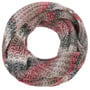 Cachecol Tubular Jasila by Lierys cinzento - vermelho