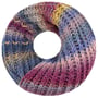 Cachecol Tubular Jasila by Lierys azul - vermelho