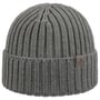 Gorro de Malha com Nervuras Merino by Lierys cinzento