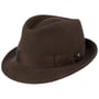 Chapéu Trilby Classic Wool by Lierys castanho