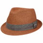 Chapéu de Palha Reidton Toyo Trilby by Stetson ferrugem
