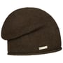 Beanie com Borda Enrolada Caxemira by Seeberger castanho escuro