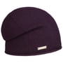 Beanie com Borda Enrolada Caxemira by Seeberger ameixa