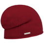 Beanie com Borda Enrolada Caxemira by Seeberger bordeaux