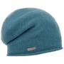 Beanie com Borda Enrolada Caxemira by Seeberger azul