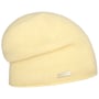 Beanie com Borda Enrolada Caxemira by Seeberger amarelo pastel