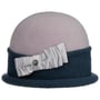 Gorro de Lã Fresada Oretka Toque by Lierys cinzento claro