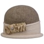 Gorro de Lã Fresada Oretka Toque by Lierys bege escuro