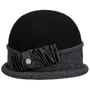 Gorro de Lã Fresada Oretka Toque by Lierys preto