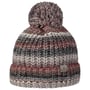 Gorro com Pompom Finja by Lierys cinzento - vermelho