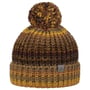 Gorro com Pompom Finja by Lierys castanho-amarelo