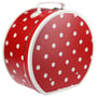 Caixa de Chapéu Red Dots by Lierys vermelho