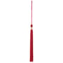 Borla para Chapéu de Formatura Flexível vermelho