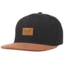 Boné Snapback Suede 6 Panel by Reell preto