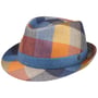 Chapéu de Linho Payato Checks Trilby by Lierys cores mistas