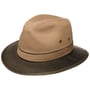 Chapéu de Algodão Proteção UV Traveller by Stetson bege escuro