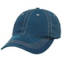 Boné de Beisebol Washed Denim by Lipodo azul petróleo