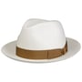 Chapéu Panamá Black Trim Small by Borsalino natureza - castanho