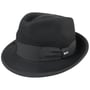 Chapéu de Feltro The Classic Wool Trilby by Lipodo preto