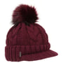 Gorro Britta Cable Knit by McBURN bordeaux