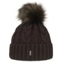 Gorro com Bainha Cable Knit by McBURN castanho