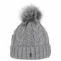 Gorro com Bainha Cable Knit by McBURN cinzento
