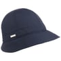 Chapéu Cloché Uni Anti-Rain by Seeberger azul marinho
