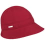 Chapéu Cloché Uni Anti-Rain by Seeberger vermelho