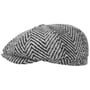 Boné Plano Coarse Herringbone by Lipodo cinzento