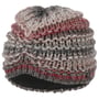 Turbante de Malha Alesund by Lierys cinzento - vermelho